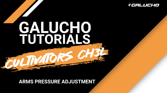 Cultivator CH3L | Arm Pressure Adjustment