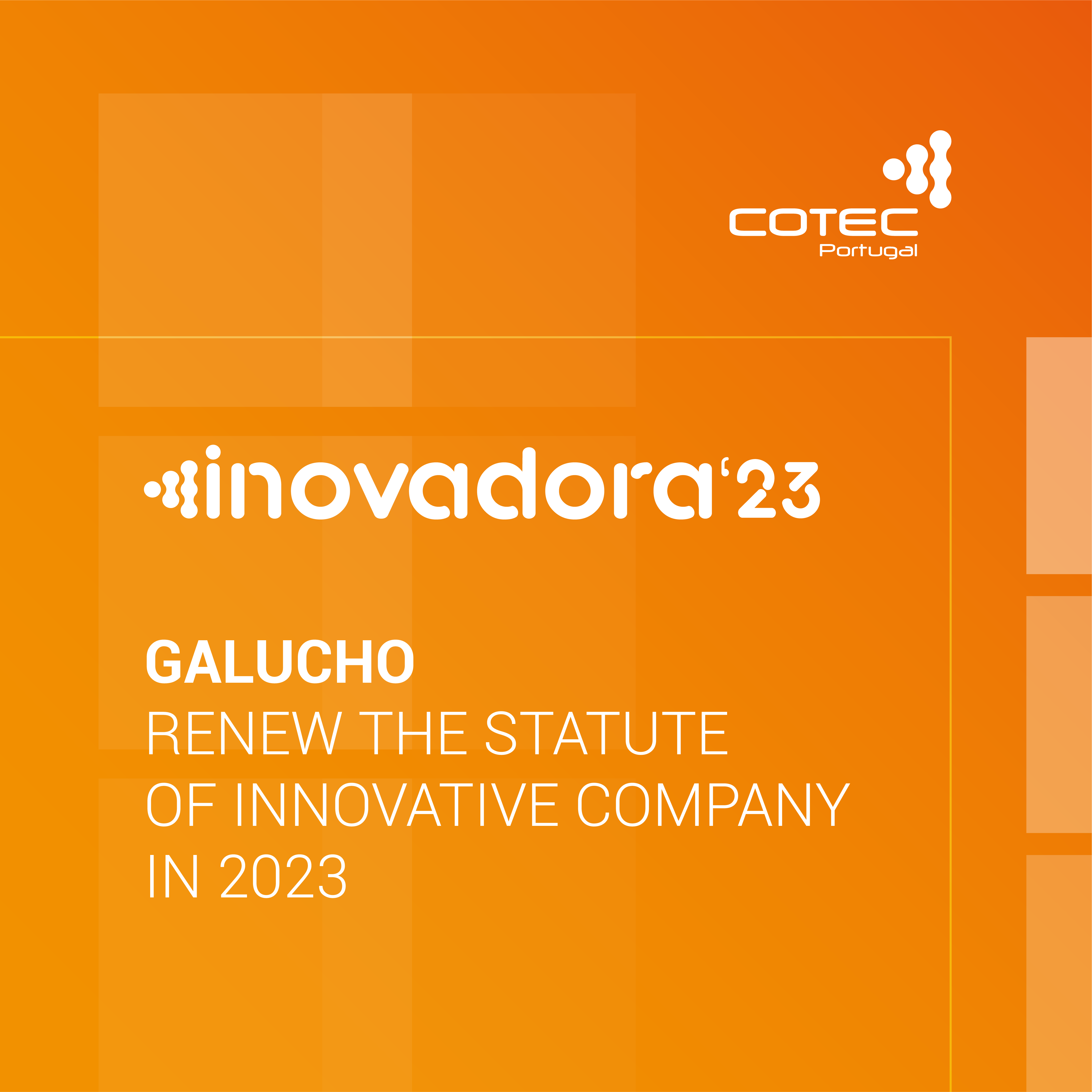 Galucho is INNOVATIVE COTEC 2023
