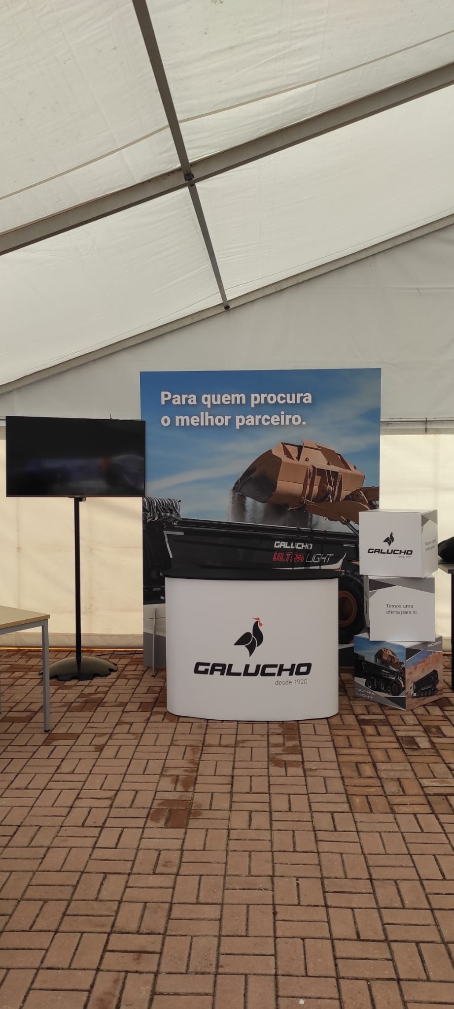 Galucho en el evento de Ford Trucks