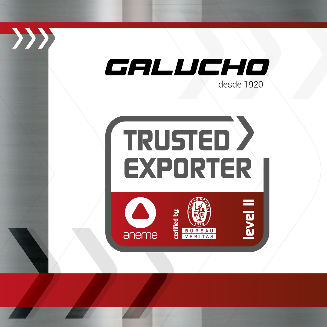 Galucho é TRUSTED EXPORTER!