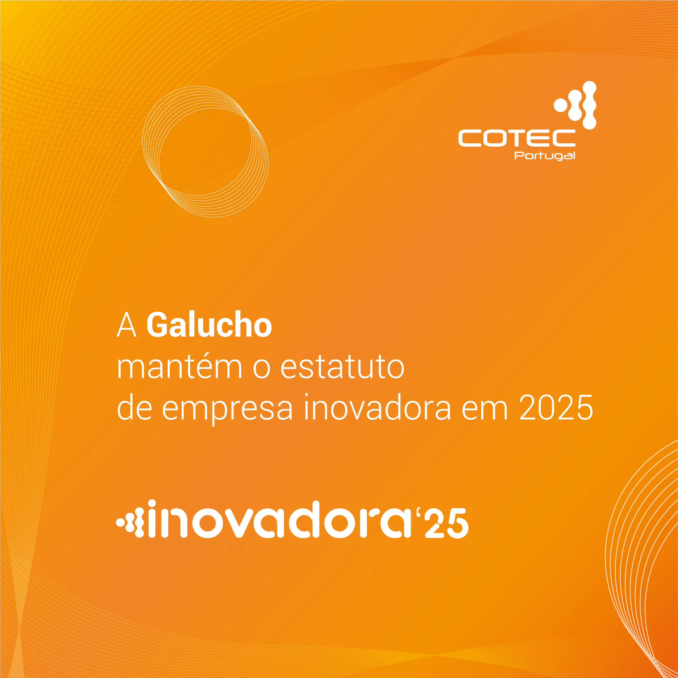 Galucho mantém o Estatuto INOVADORA COTEC em 2025!